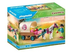 Zestaw z figurkami Country 70998 Bryczka z kucykiem