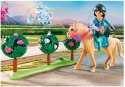 Zestaw z figurkami Princess 70450 Nauka jazdy konnej w stajni