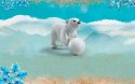 Zestaw figurek Wiltopia 71073 Mały niedźwiedź polarny