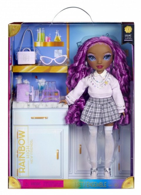 Lalka Rainbow High New Friends Fashion Doll- Lilac Lane Purple