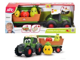 Pojazd ABC Owocowy traktor z przyczepą, 30 cm