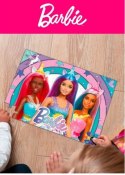 Puzzle Barbie 48 elementów Magiczny jednorożec