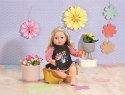 Sukienka jeansowa Dolly Moda dla lalki Baby Born 43 cm