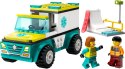 LEGO City - Karetka i snowboardzista 60403