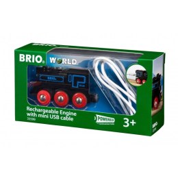 Brio - Klasyczna Lokomotywa z USB