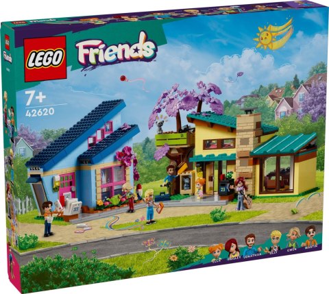 LEGO Friends - Dom rodzinny Olly'ego i Paisley 42620