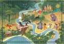 Puzzle 1000 elementów Compact Story Maps The Hungle Book