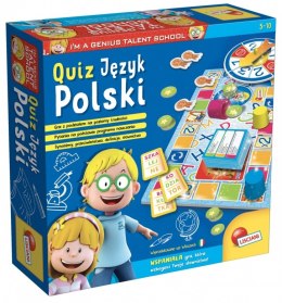 Lisciani: Mały Geniusz: Quiz - Język Polski