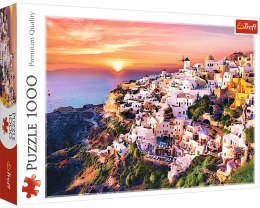 Trefl | Puzzle 1000el. | Zachód Słońca Nad Santorini