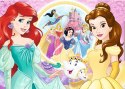 Trefl: Puzzle 100el. Glitter - Wspomnienia Belli i Arielki / Disney Princess
