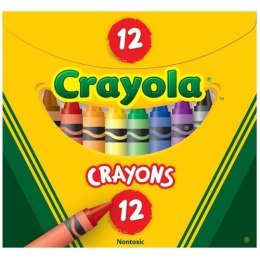 Crayola: Bezpieczne Trwałe Kredki Świecowe Żywe kolory12 szt.