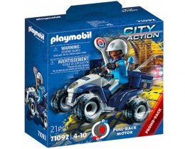 Zestaw z figurką City Action 71092 Policyjny Speed Quad