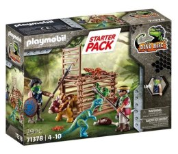 Zestaw z figurkami DINO Rise 71378 Starter Pack Uwolnienie Triceratopsa