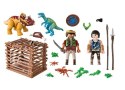 Zestaw z figurkami DINO Rise 71378 Starter Pack Uwolnienie Triceratopsa