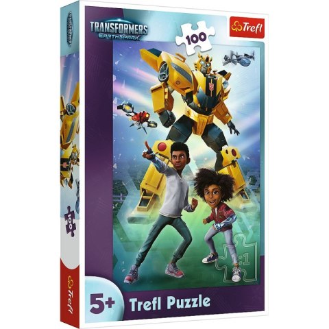 Puzzle 100 elementów Drużyna Transformers