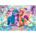 Puzzle 100 elementów Glitter My Little Pony Błyszczące kucyki