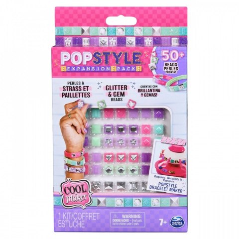 Zestaw do tworzenia bransoletek PopStyle Glitter & Gem Expension Pack