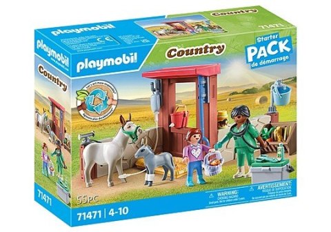 Zestaw figurek Country 71471 Weterynarz z osiołkami