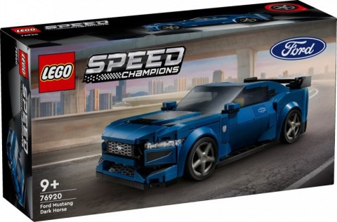 Klocki Speed Champions 76920 Sportowy Ford Mustang Dark Horse