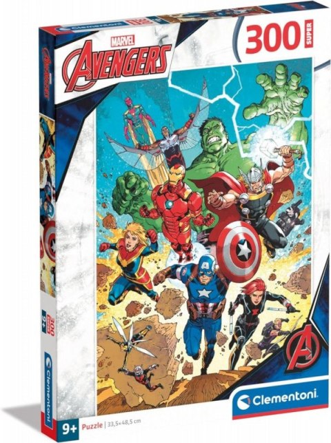 Puzzle 300 elementów The Avengers