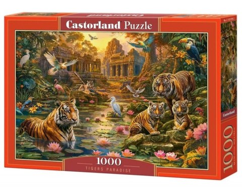 Puzzle 1000 elementów Tigers Paradise