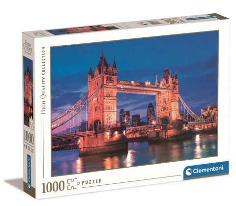 Clementoni: Puzzle 1000el. - Hq Tower Bridge At Night