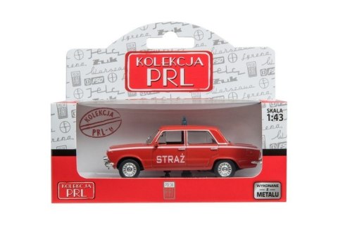 Pojazd PRL Fiat 125 Straż