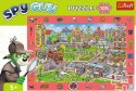 Puzzle 100 elementów Obserwacyjne Spy Guy Miasto