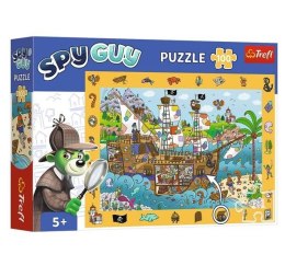 Puzzle 100 elementów Obserwacyjne Spy Guy Statek Piracki