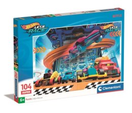 Puzzle Hot Wheels 104 elementy Super Kolor