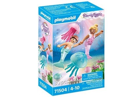 Zestaw figurek Princess Magic 71504 Małe syrenki z meduzą