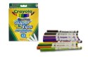 Crayola: Grube i cienkie zmywalne flamastry 12 szt
