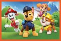 Klocki obrazkowe 6 elementów Paw Patrol