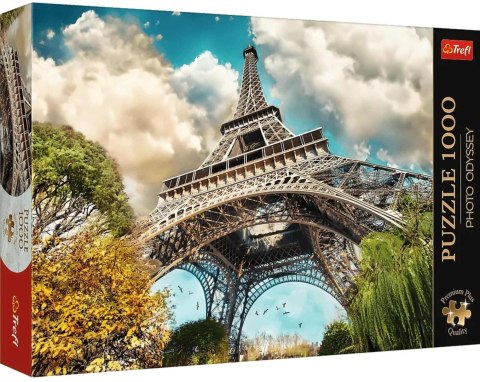 Trefl: Puzzle 1000el. - Premium Plus - Photo Odyssey - Wieża Eiffel w Paryżu, Francja