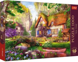 Trefl: Puzzle 1000el. - Premium Plus - Tea Time - Urocza Chatka w Lesie