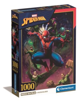 Clementoni: Puzzle 1000el. Compact - Spiderman