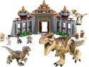 LEGO® Jurassic World - Centrum dla odwiedzających: atak tyranozaura i raptora