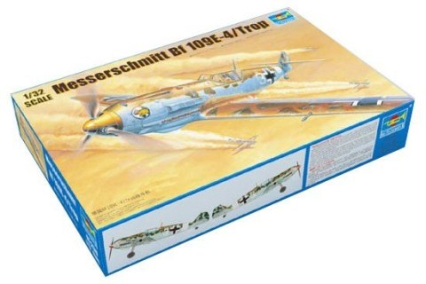 Model plastikowy Messerschmitt Bf 109E-4/Trop