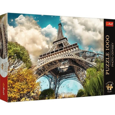 Puzzle 1000 elementów Premium Plus Wieża Eiffel Paryż Francja