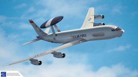 Model plastikowy USAF E-3G Sentry AWACS 1/144