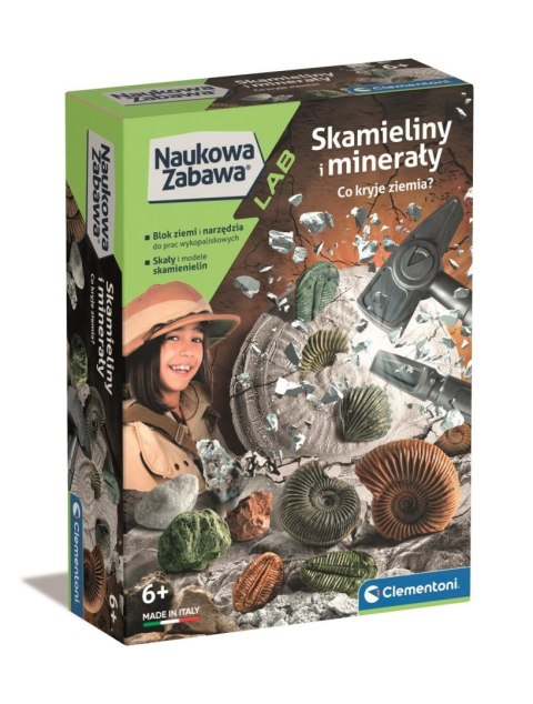 Clementoni: Naukowa Zabawa - Skamieliny I Minerały