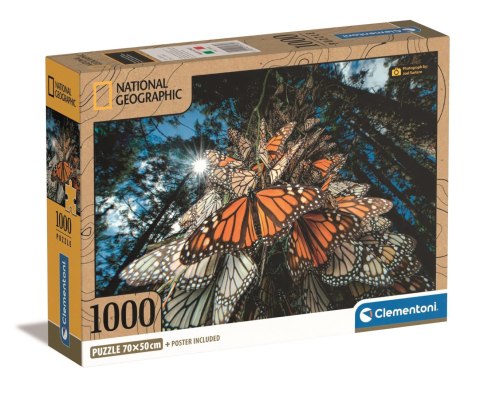 Clementoni: Puzzle 1000el. Compact - National Geographic