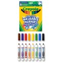 Crayola: Grube zmywalne Flamastry 8 szt