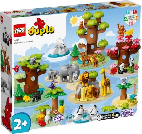 LEGO® DUPLO Town - Dzikie zwierzęta świata