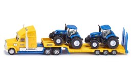 Siku: Farmer - 1:87: Ciężarówka z traktorami New Holland