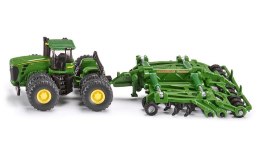 Siku Farmer - 1:87 | Traktor John Deere 9630 z rozrzutnikiem