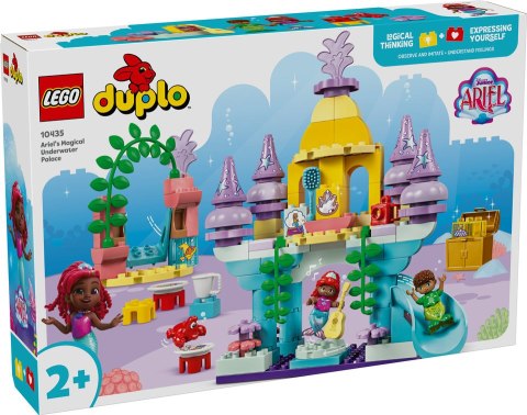 LEGO DUPLO - Magiczny podwodny pałac Arielki 10435