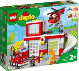 LEGO® DUPLO® Town - Remiza strażacka i helikopter