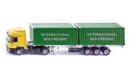 Siku Super- 1:50 : Ciężarówka z naczepą i kontenerami