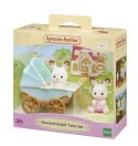 Sylvanian Families | Wózek dziecięcy z bliźniakami Królików z Czekoladowymi Uszkami 5432